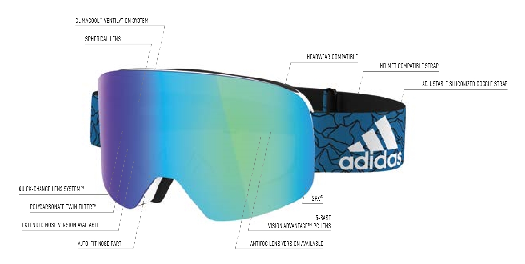 adidas backland goggles