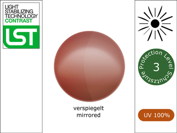 Ersatzglser / a416 daroga - LST Contrast - silber verspiegelt