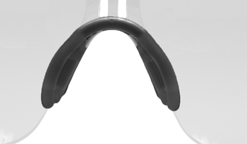 adidas nose bridge ad07 / evil eye halfrim pro (all sizes) black